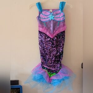 Sparkling Mermaid Kids Costume - Purple and Blue